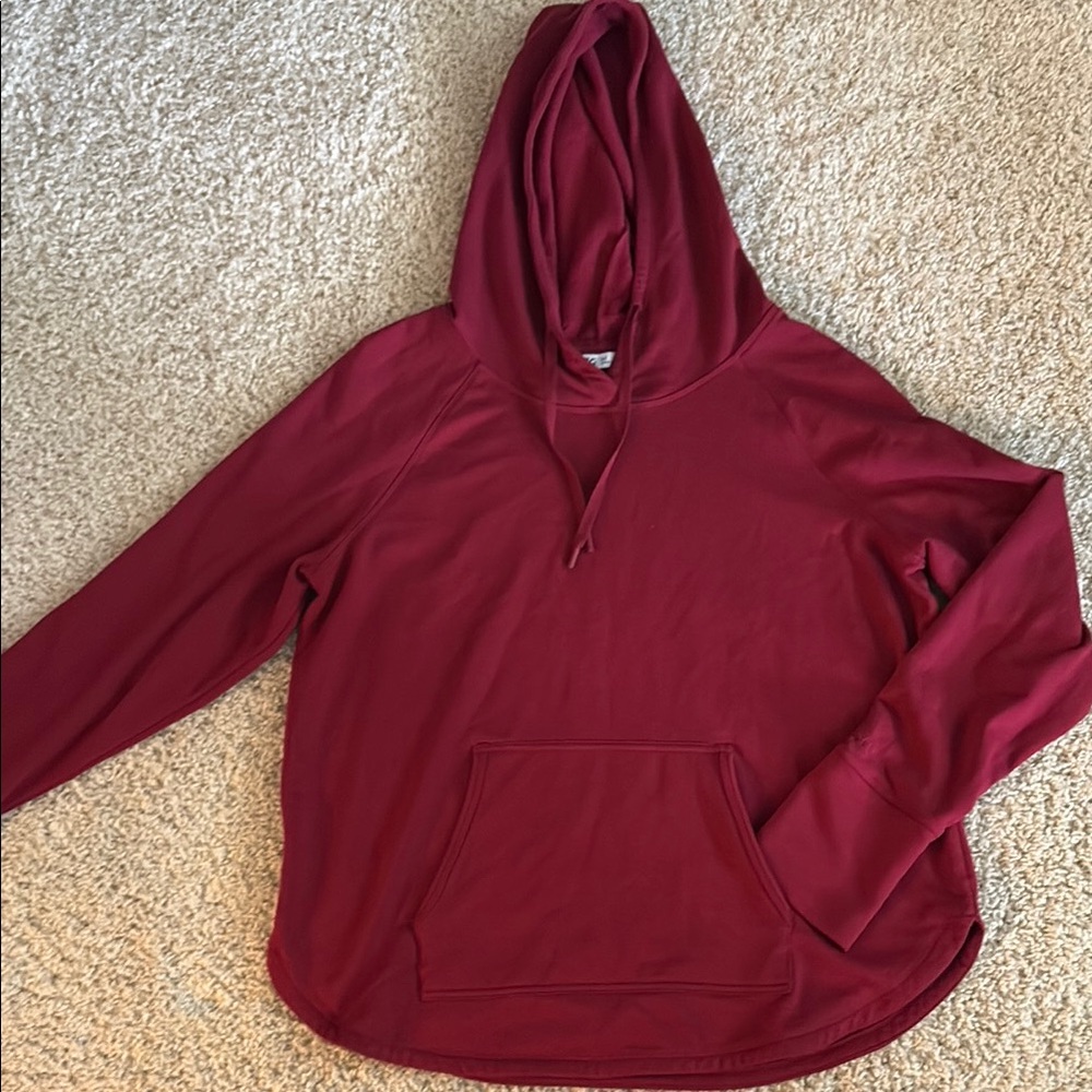 Maroon DSG Hoodie with Front Pocket